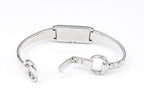 Gucci G-Line 109 YA109519 Stainless Steel bangle clip