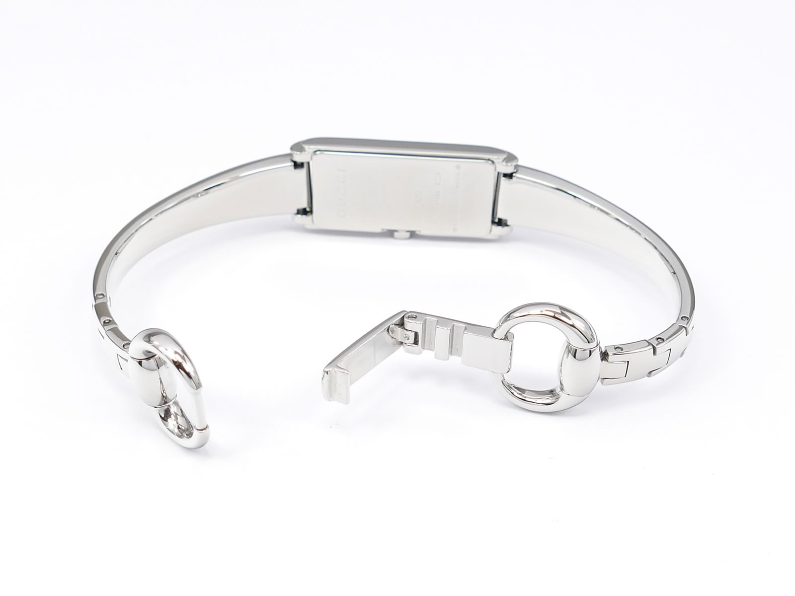Gucci G-Line 109 YA109519 Stainless Steel bangle clip