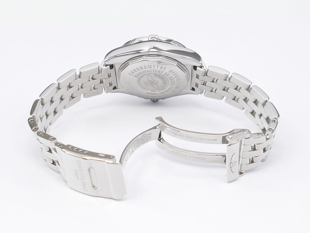 Breitling Galactic 32 A71356 stainless steel folding clasp