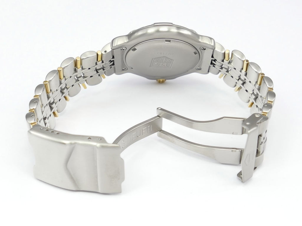 TAG Heuer 6000 WH1151 Stainless Steel butterfly clasp
