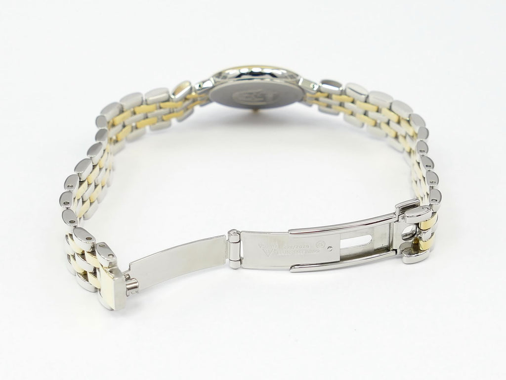 Omega De Ville 7260.11.00 stainless steel slide and fold clasp