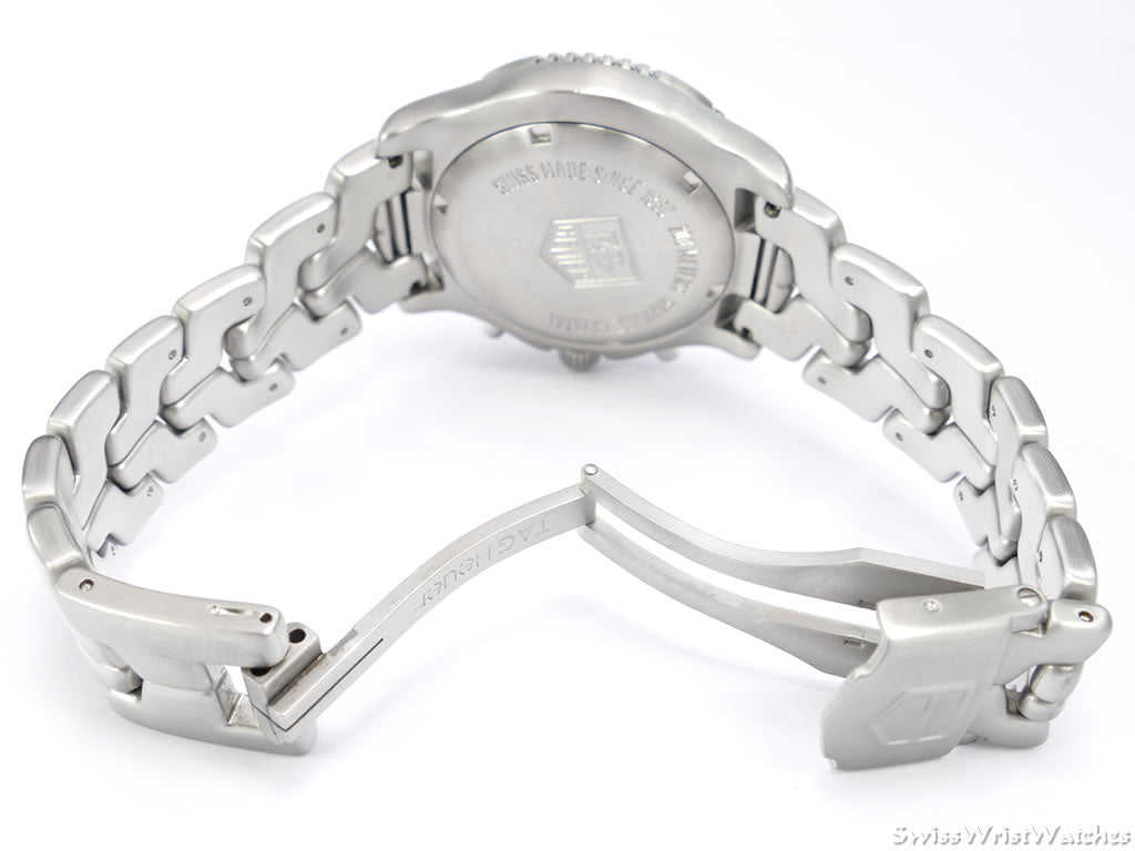 TAG Heuer Link Chronograph Blue CT1110.BA0550 side view