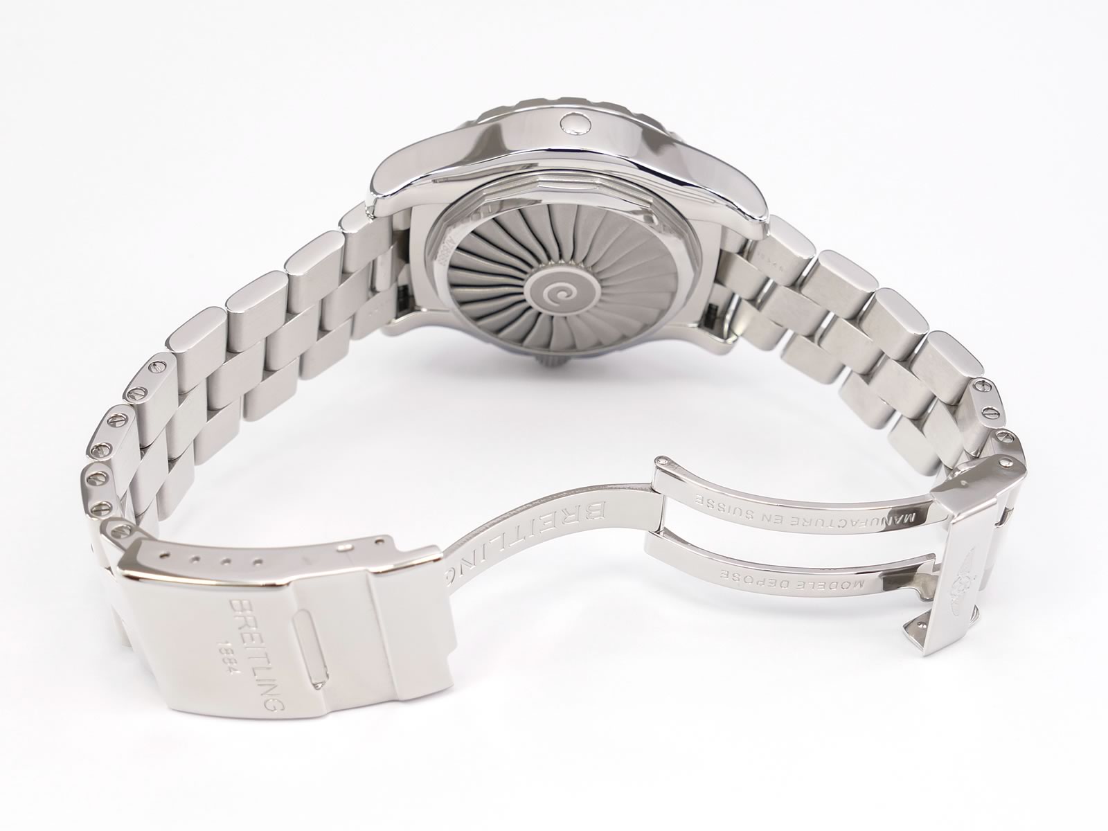 Breitling Airwolf 44 A78363 folding clasp