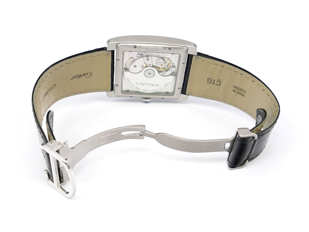 Cartier Tank MC 3589 deployment clasp