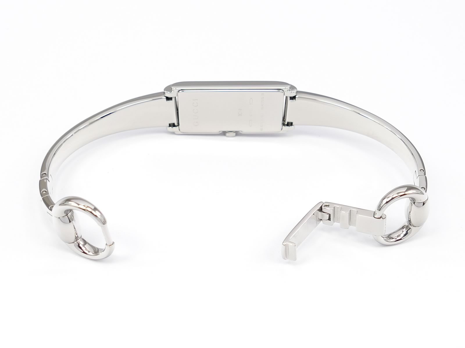 Gucci G-Line 109 YA109520 Stainless Steel bangle clip