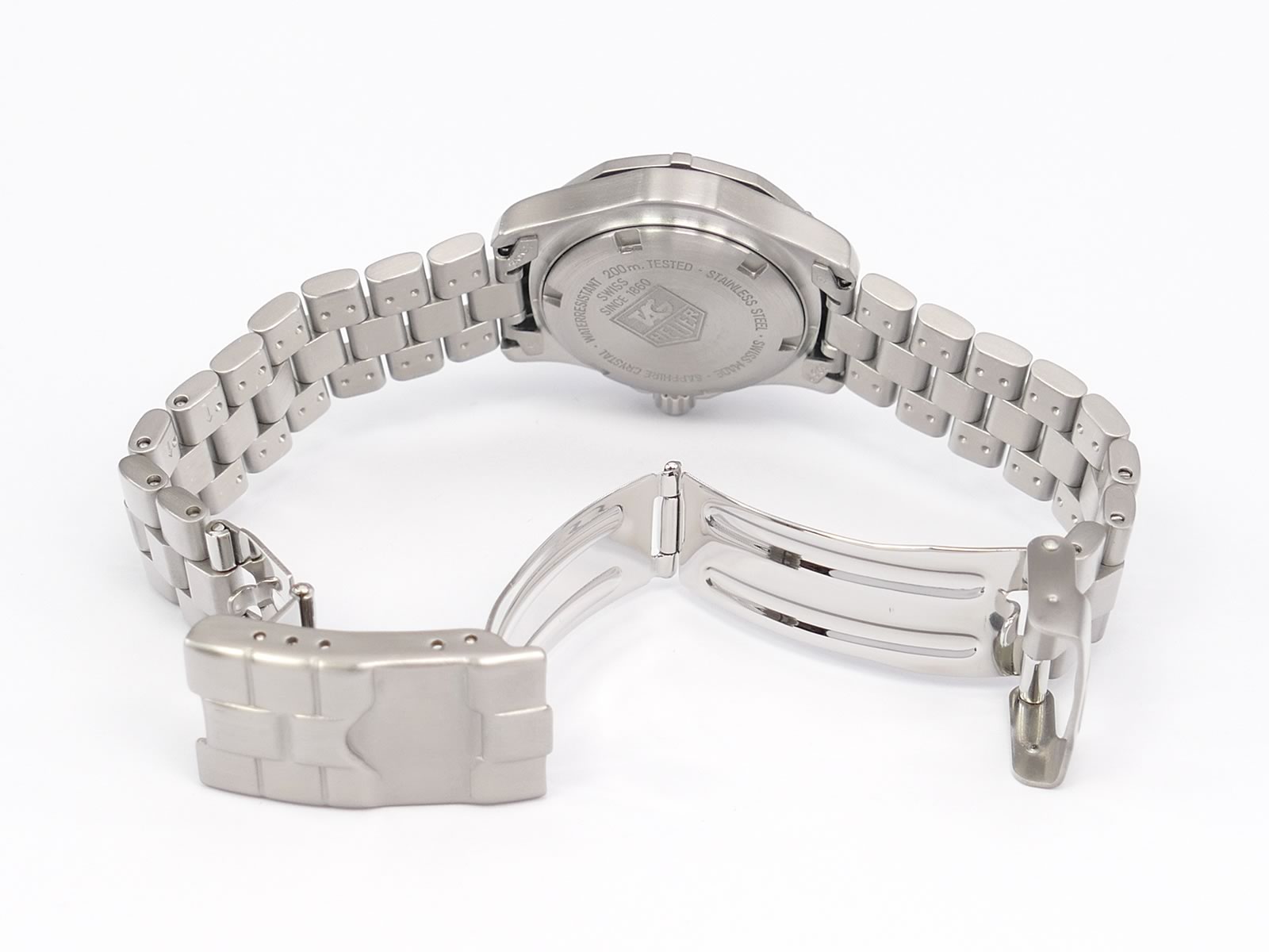 TAG Heuer 2000 Sport WM1313.BA0319 folding clasp with wet suit expansion