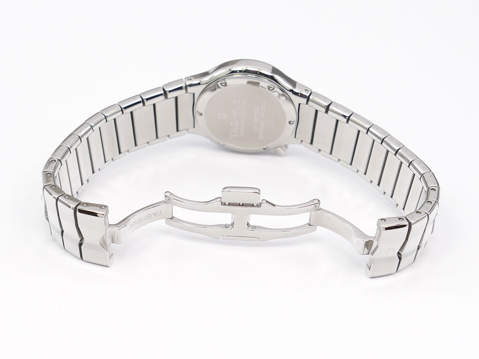 TAG Heuer Alter Ego WP1313 stainless steel bi folding clasp
