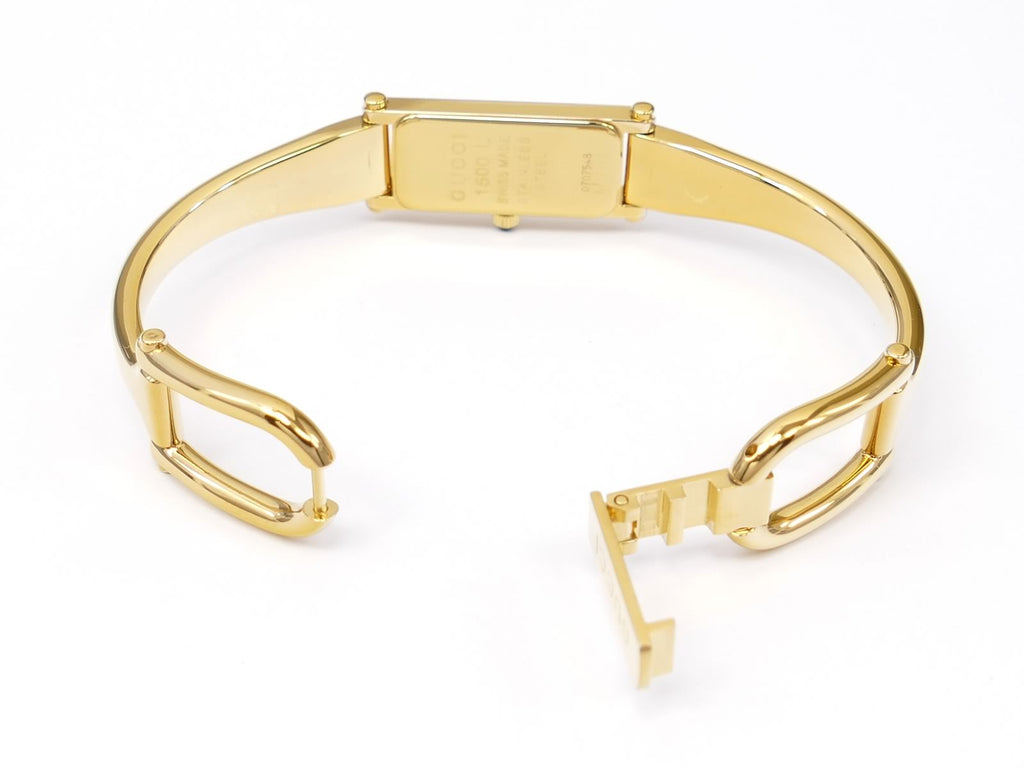 Gucci 1500L 18k Gold Plated Bangle clip