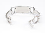 Gucci Tornabuoni 119 stainless steel bangle clip