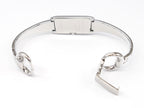 Gucci G-Line 109 Stainless Steel bangle clip