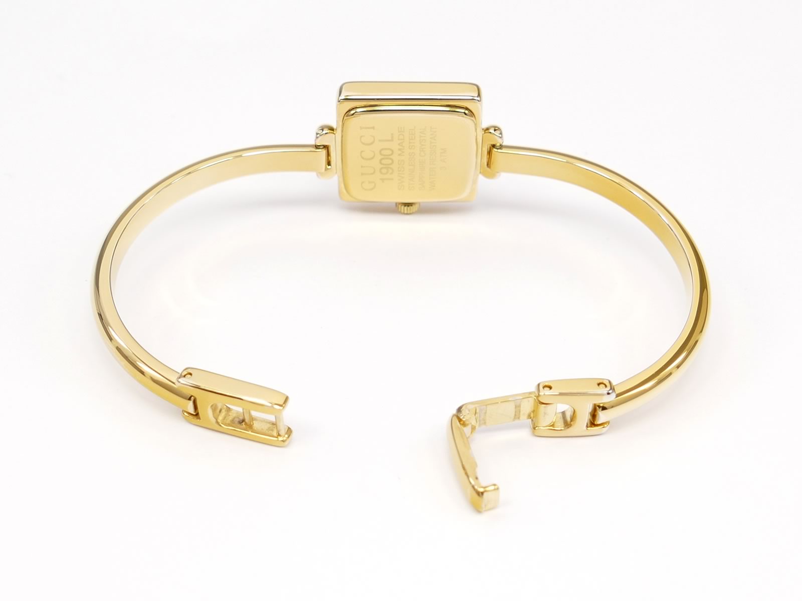 Gucci 1900L 18k Gold Plated bangle clip
