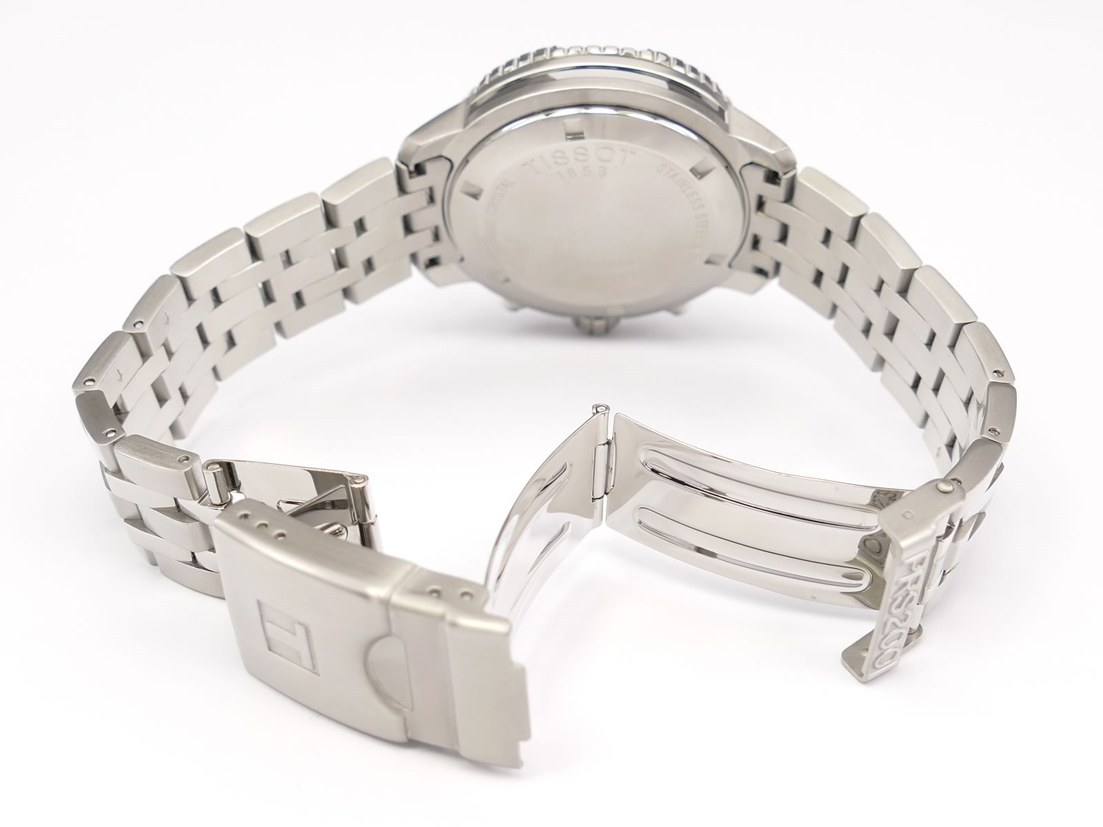Tissot T-Sport PRS200 stainless steel T067417A folding clasp