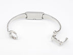 Gucci G-Line 109 on Stainless Steel bangle clip YA109516