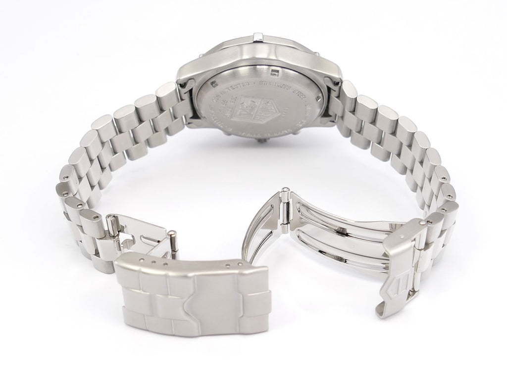 TAG Heuer 2000 Chronograph CK1111.BA0330 folding clasp with wet suit expansion