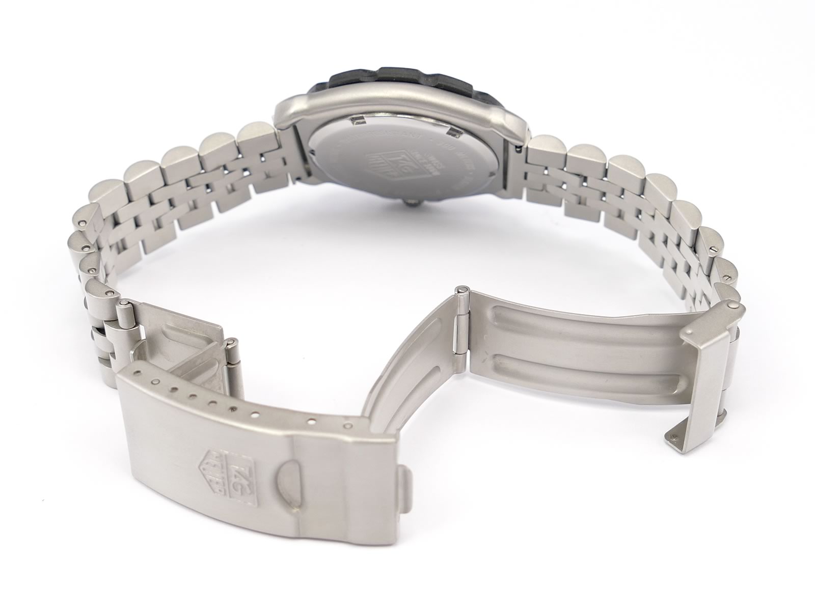 TAG Heuer Formula 1 WA1214 stainless steel folding clasp