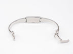 Gucci G-Line 109 Stainless Steel bangle clip