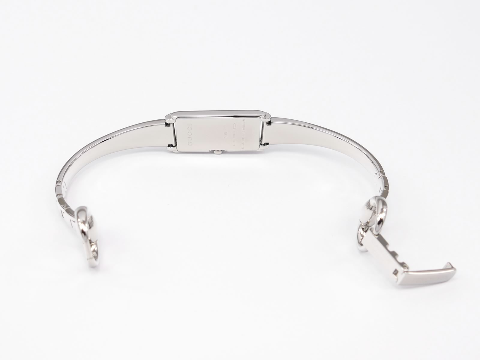 Gucci G-Line 109 Stainless Steel bangle clip