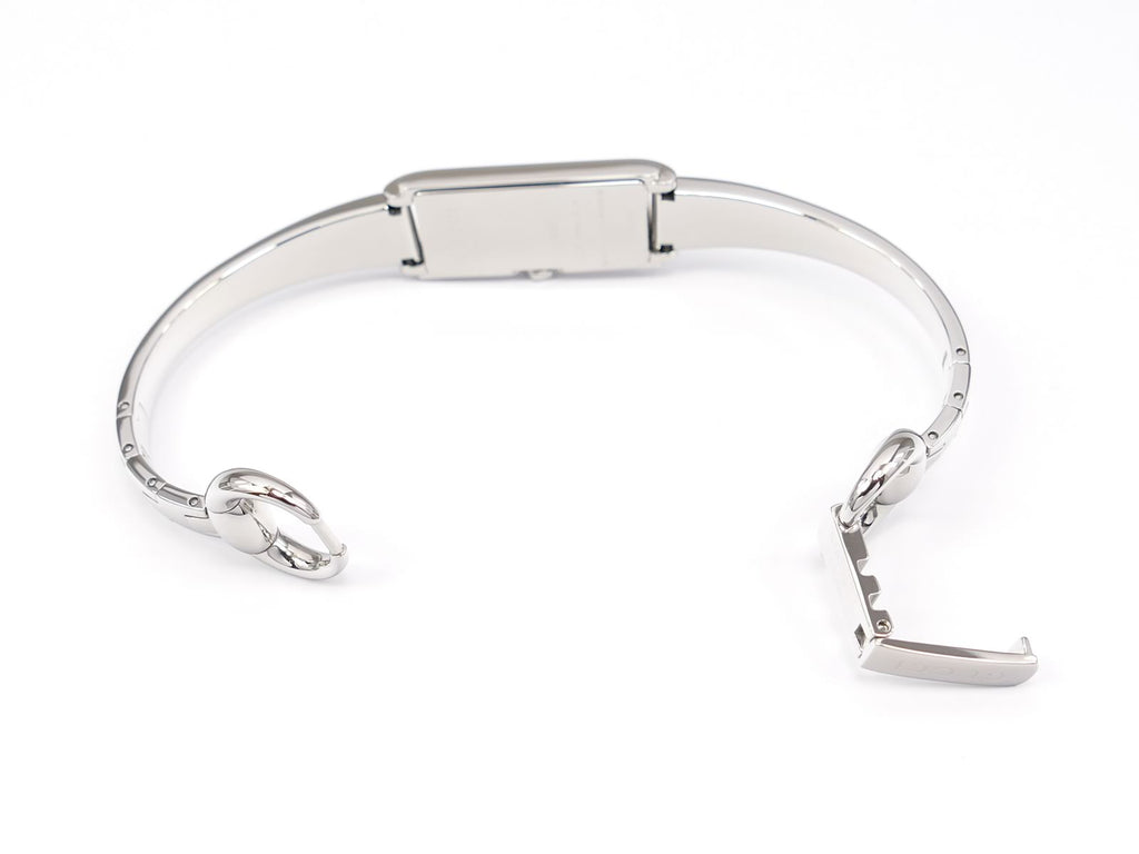 Gucci G-Line 109 Stainless Steel bangle clip