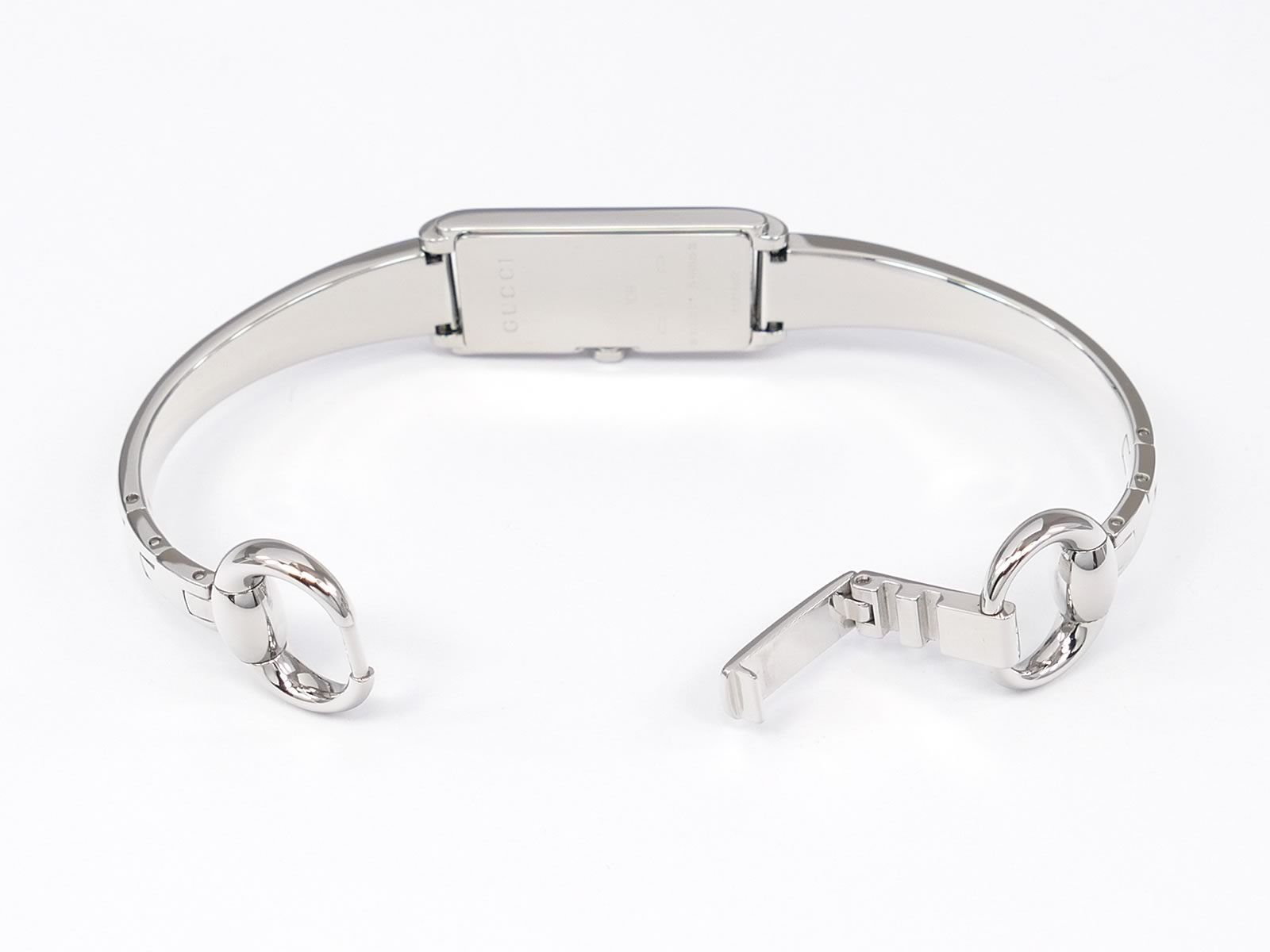 Gucci G-Line 109 Stainless Steel bangle clip