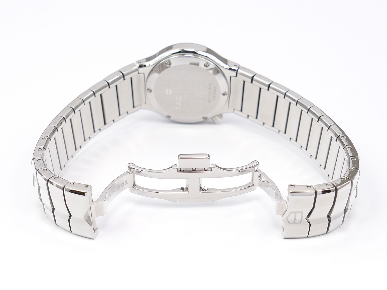 TAG Heuer Alter Ego WP1313-0 stainless steel bi folding clasp