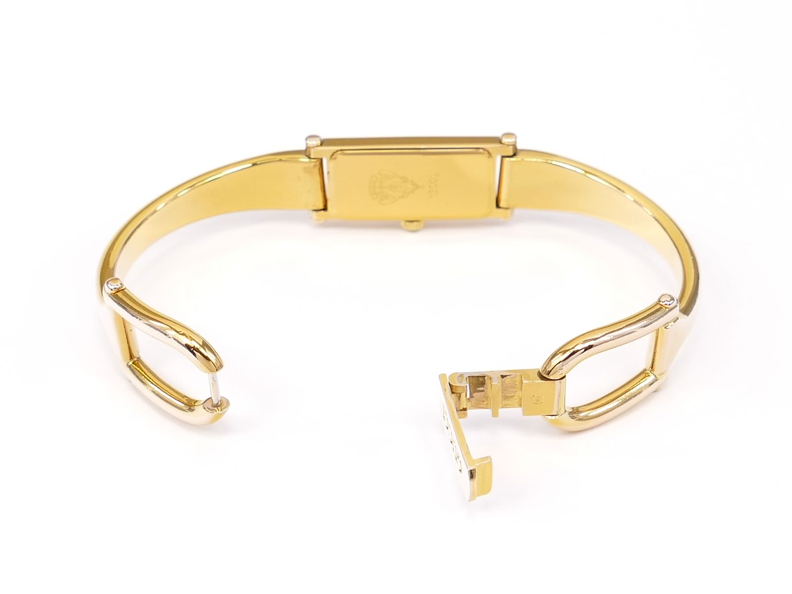 Gucci 1500L 18k Gold Plated bangle clip