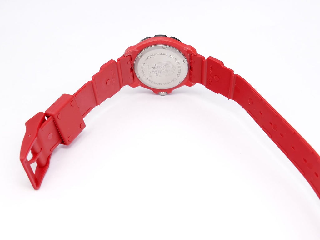 TAG Heuer Formula 1 385.513/1 new red strap
