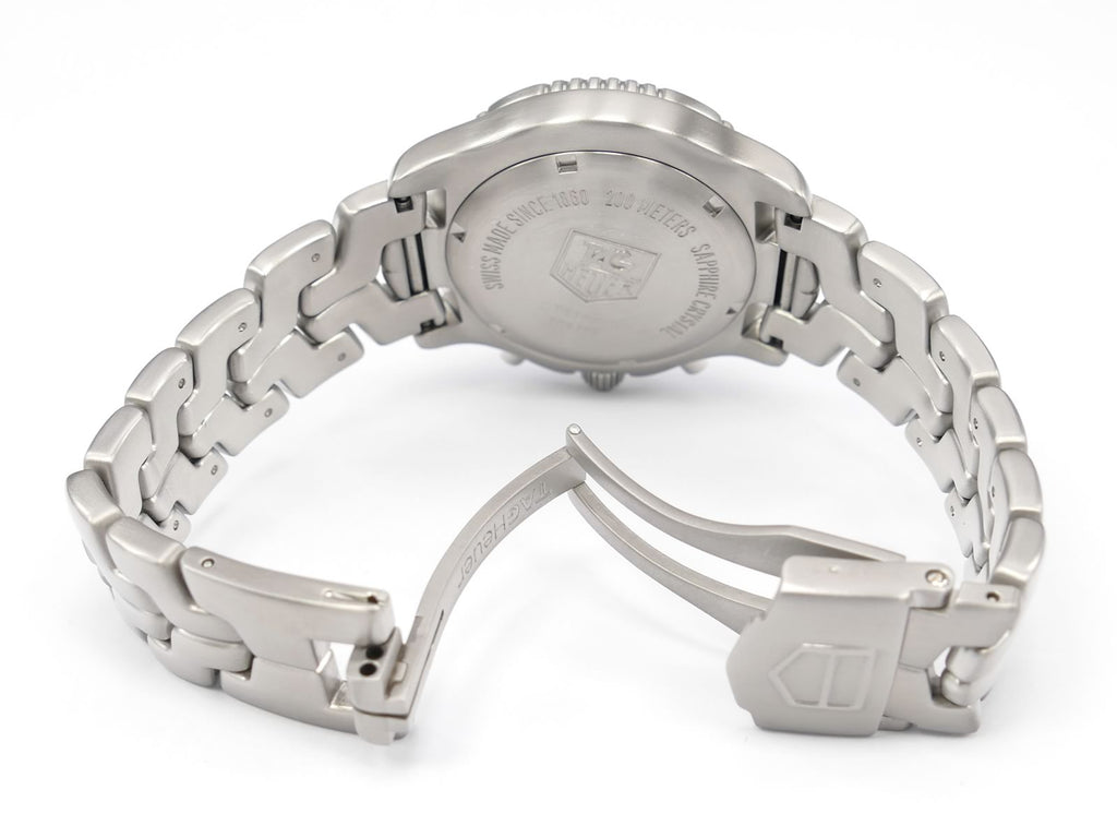 TAG Heuer Link Chronograph CT1111.BA0550 folding clasp