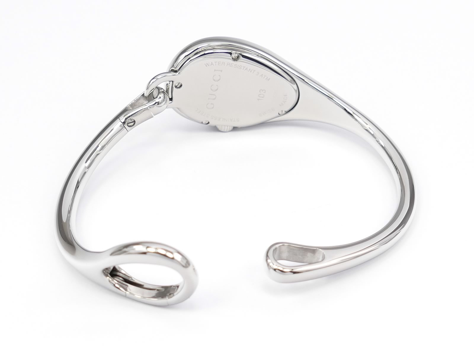 Gucci Horsebit 103 YA103501 Stainless Steel bangle
