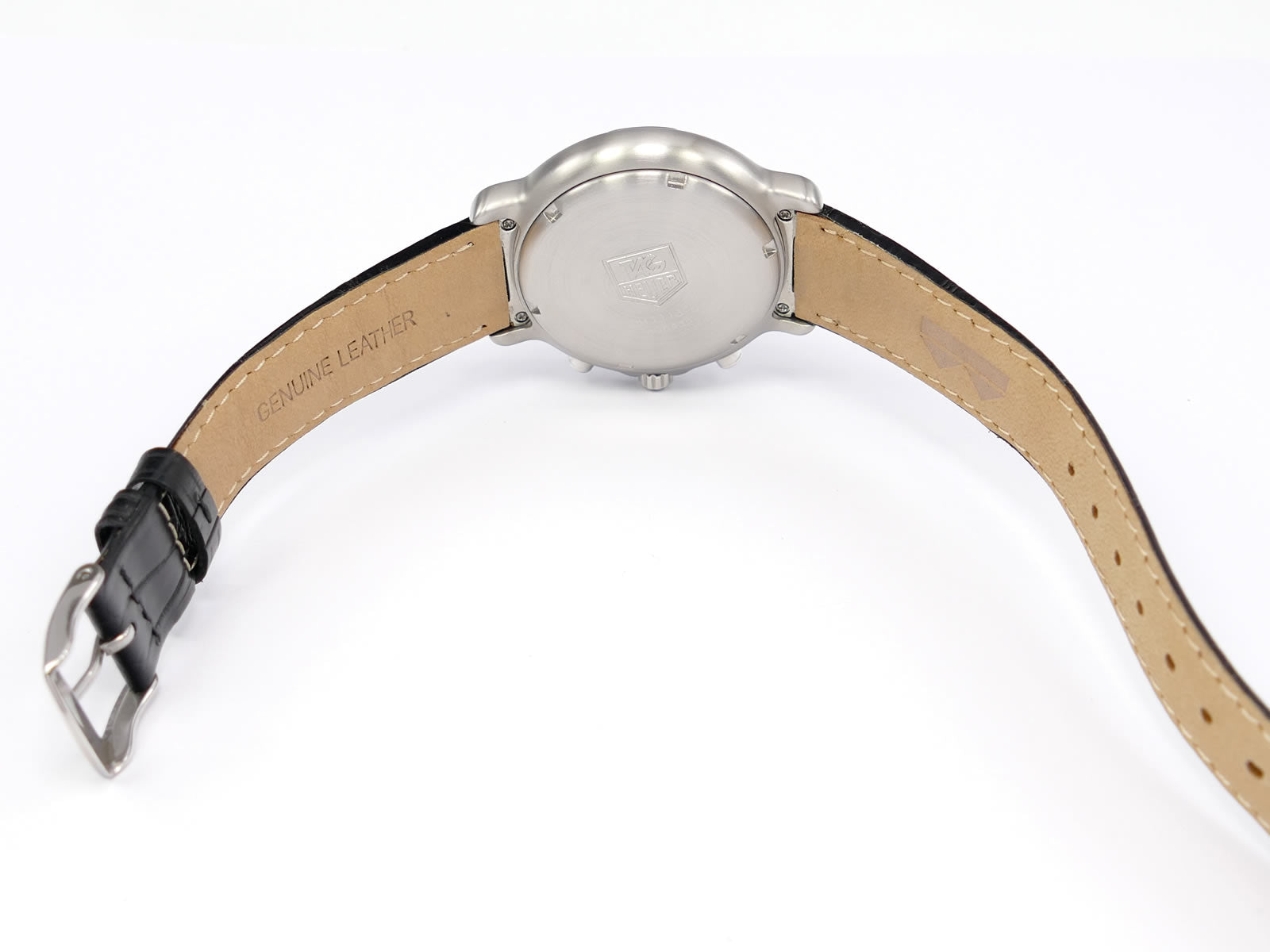 TAG Heuer 6000 Chronograph CH1113-0 leather strap