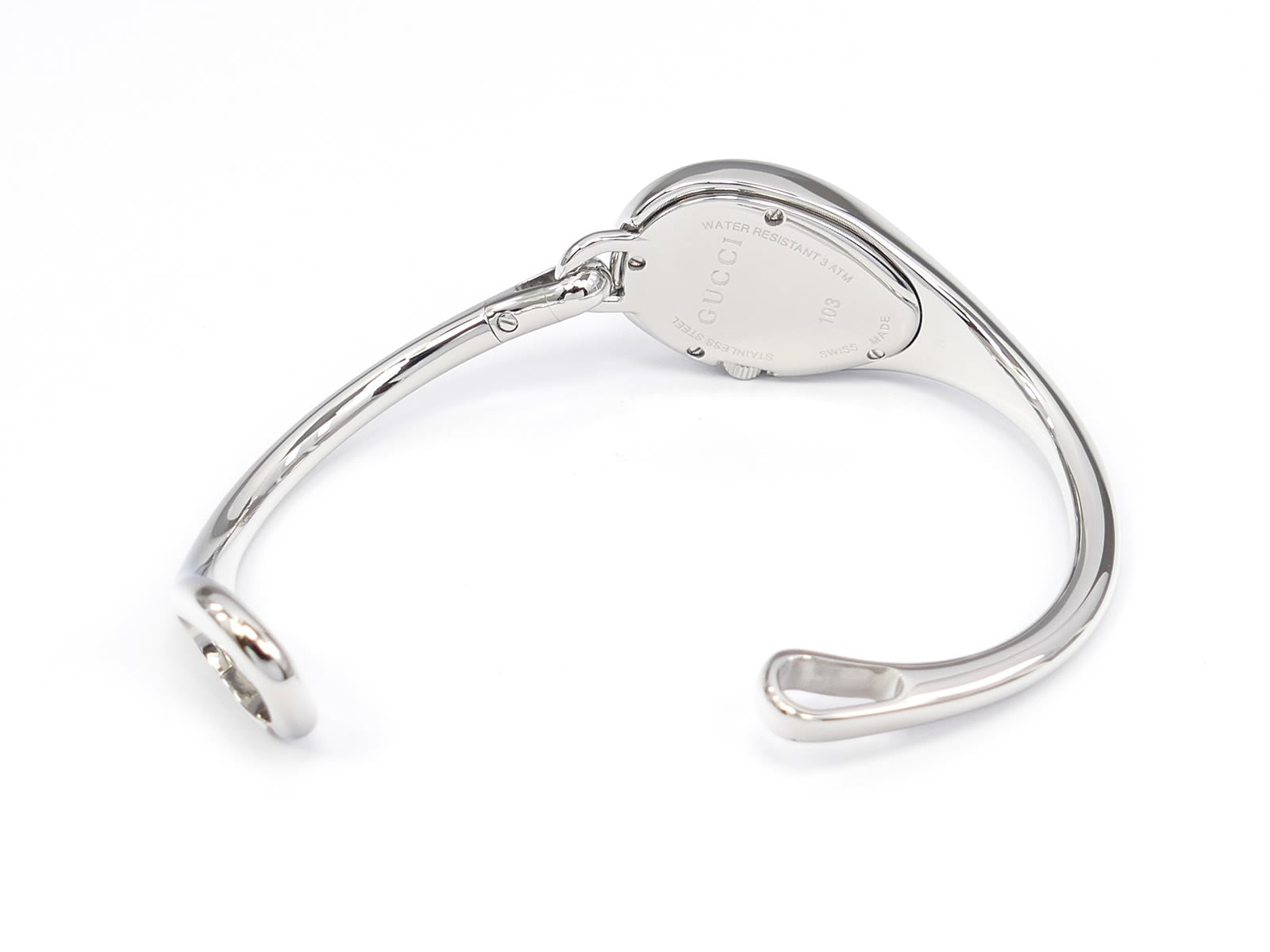 Gucci Horsebit 103 Small Stainless Steel Bangle
