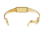 Gucci G-Line 109 18k yellow gold bangle