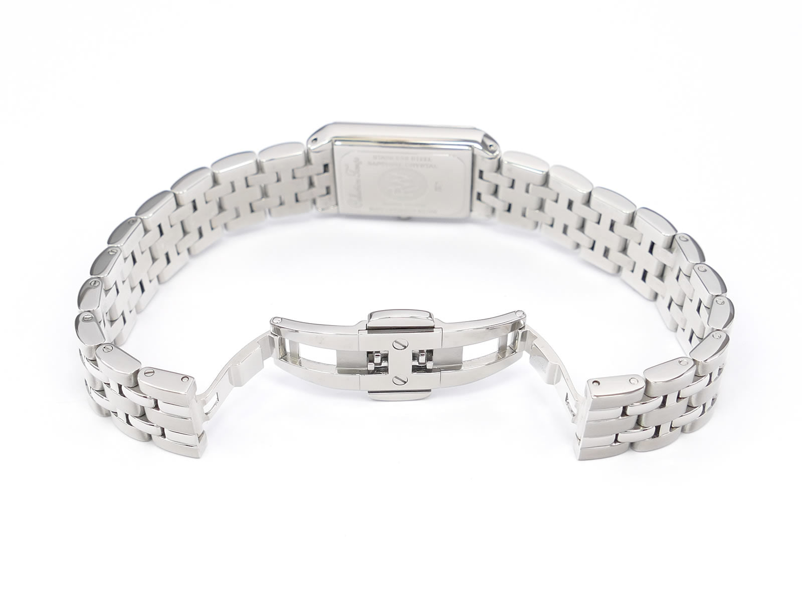 Raymond Weil Tango 5971 stainless steel folding clasp