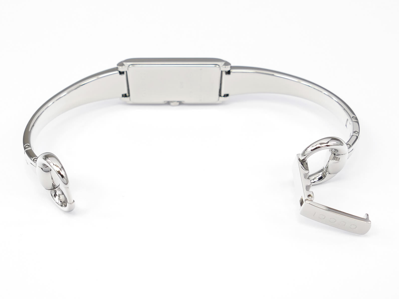 Gucci G-Line 109 Stainless Steel bangle clip