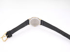 Longines Présence black leather strap