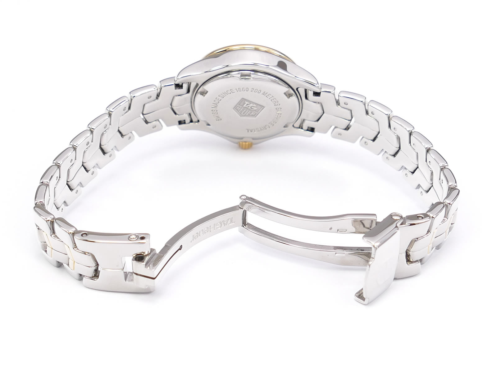 TAG Heuer Link WJF1352 stainless steel folding clasp