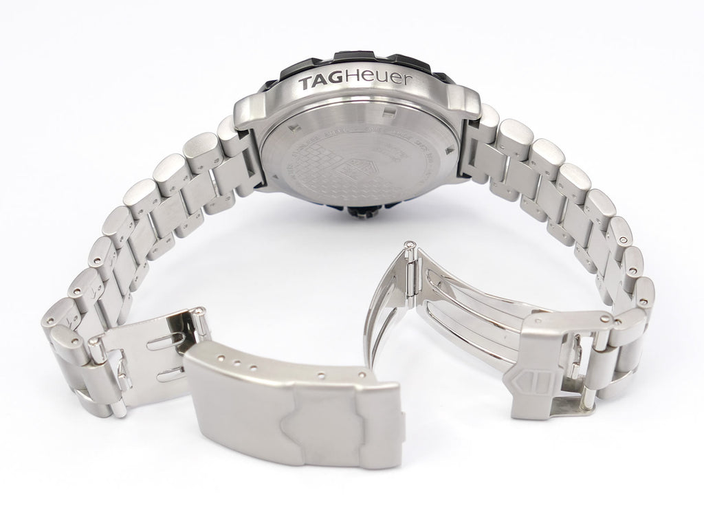 TAG Heuer Formula 1 Chronograph CAH1113 folding clasp and wetsuit expansion