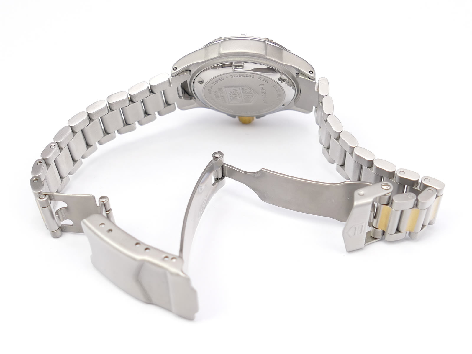 TAG Heuer 4000 Professional WF1420-0 folding clasp with wetsuit expansion