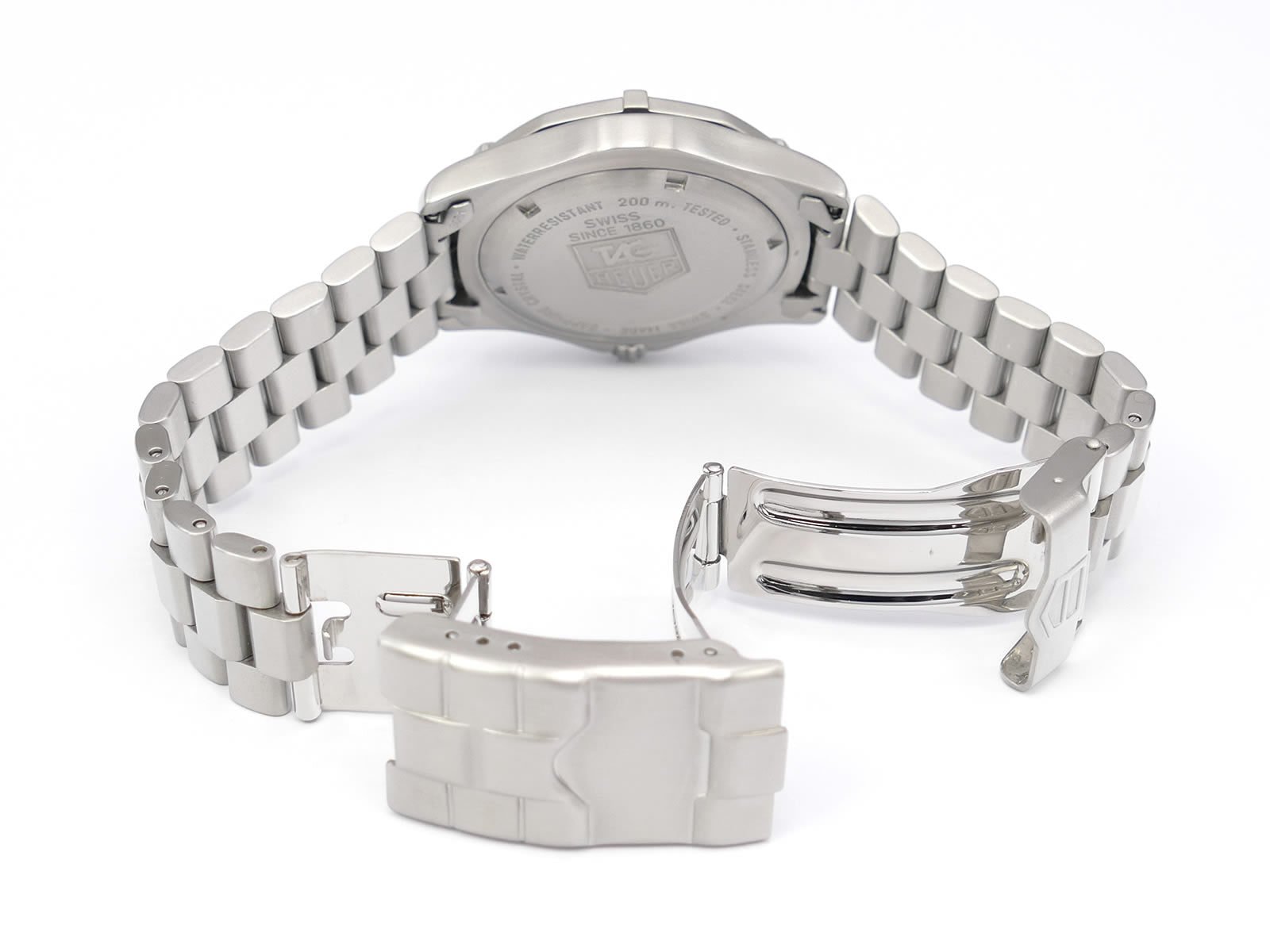TAG Heuer 2000 WK1110-0 folding clasp with wetsuit expansion