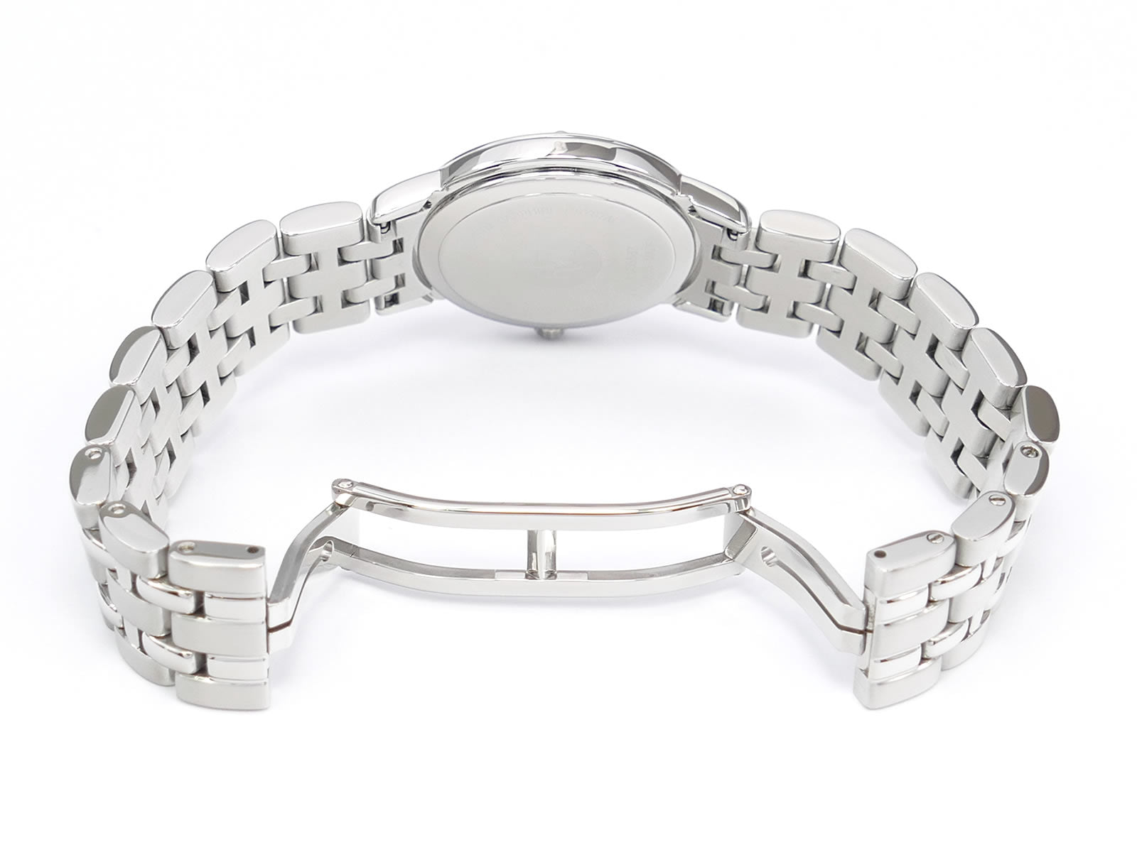 Raymond Weil Tango 5360 stainless steel bi folding clasp