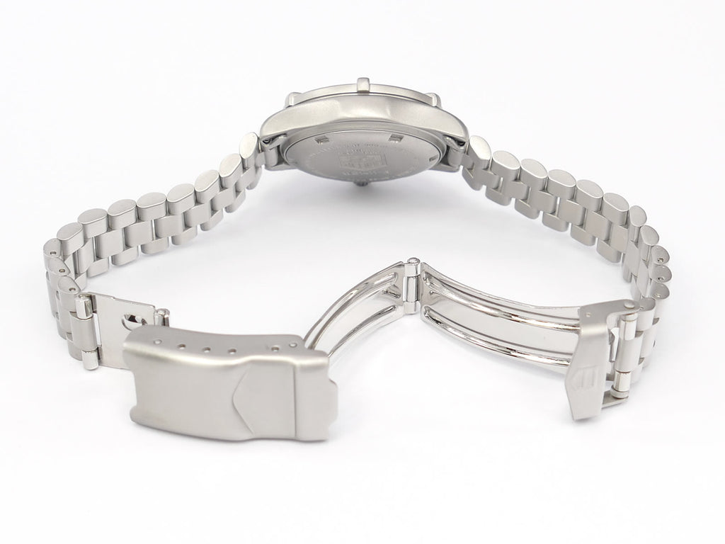 TAG Heuer 2000 WE1411-R stainless steel folding clasp with wet suit expansion