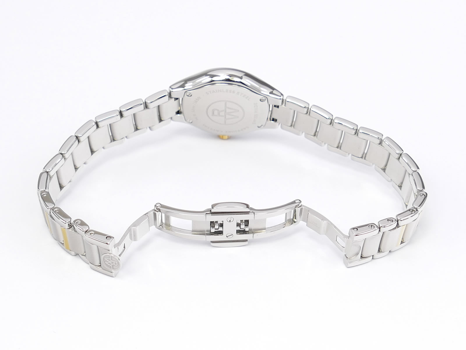 Raymond Weil Noemia 5124 stainless steel bi folding clasp