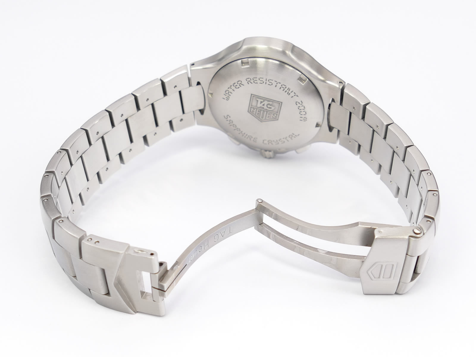TAG Heuer Kirium F1 CL111A.BA0700 stainless steel folding clasp