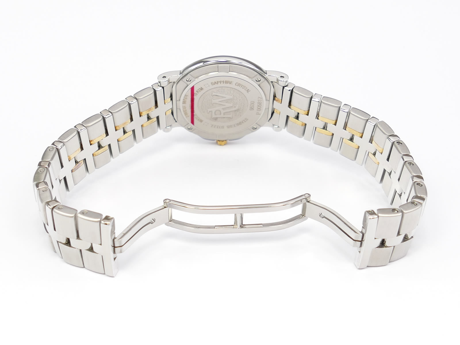 Raymond Weil Parsifal 9530 bi folding stainless steel clasp