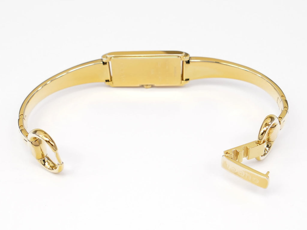 Gucci G-Line 109 18k Gold plated bangle clip