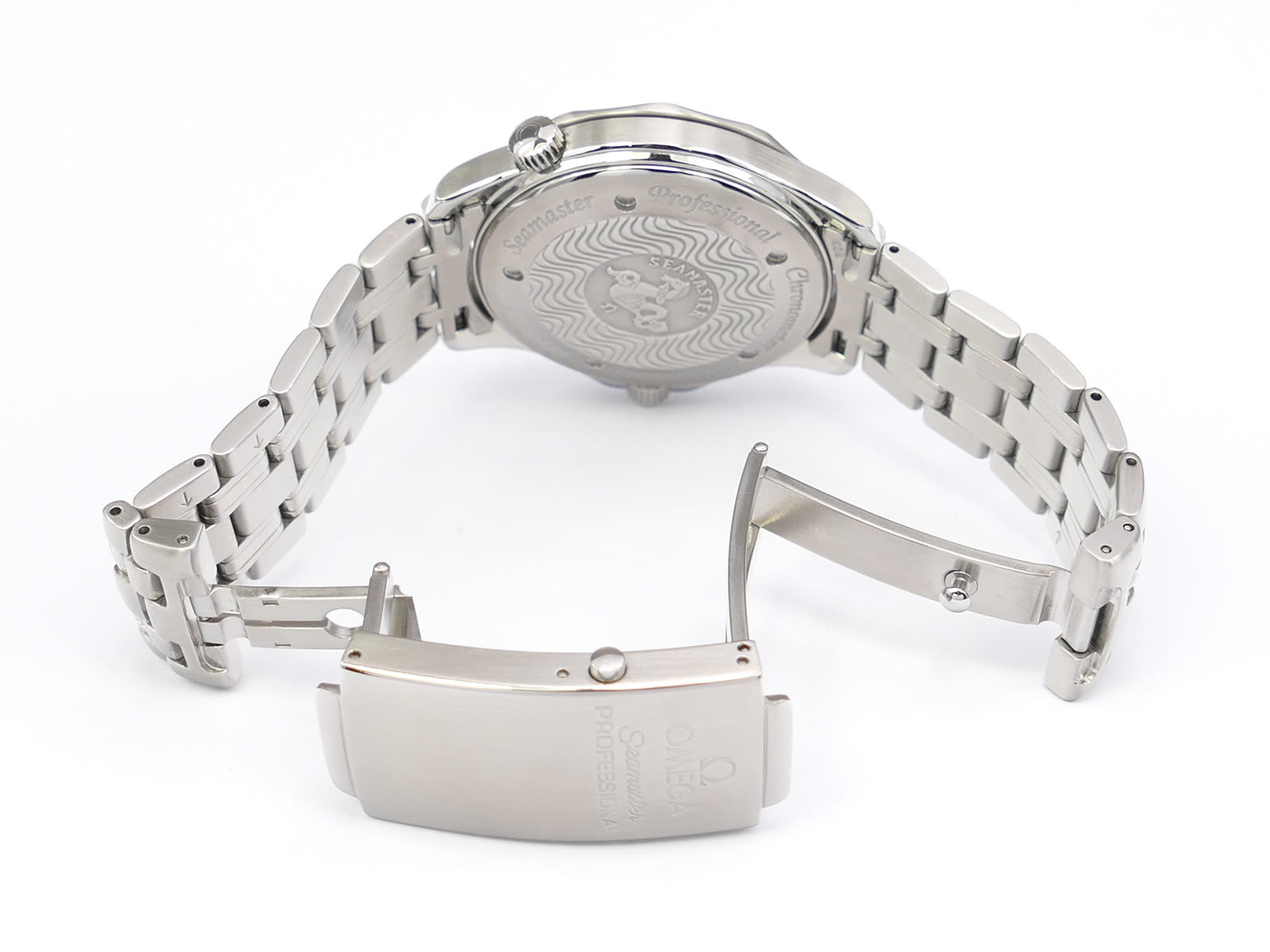Omega Seamaster America's Cup 2833.50.91 folding clasp with wet suit expansion