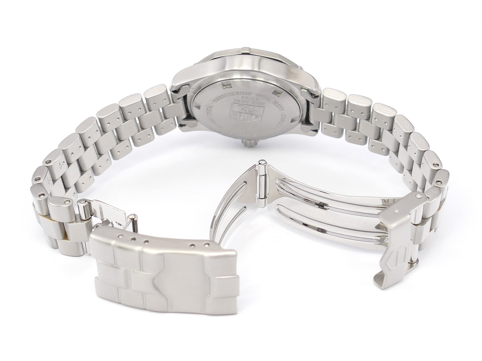 TAG Heuer 2000 Sport WM1312 folding clasp with wet suit expansion