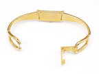 Gucci 1500L 18k Gold Plated bangle clip
