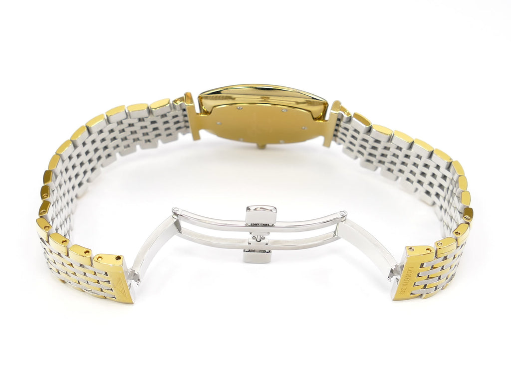 Longines La Grande Classique L4.705.2 stainless steel bi folding clasp