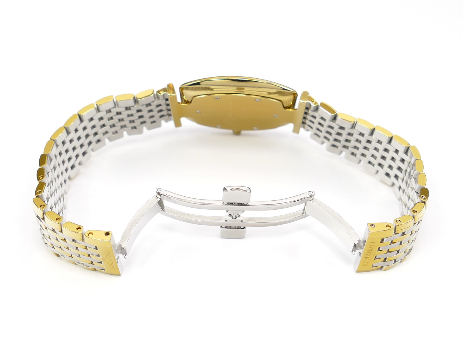 Longines La Grande Classique L4.705.2 stainless steel bi folding clasp