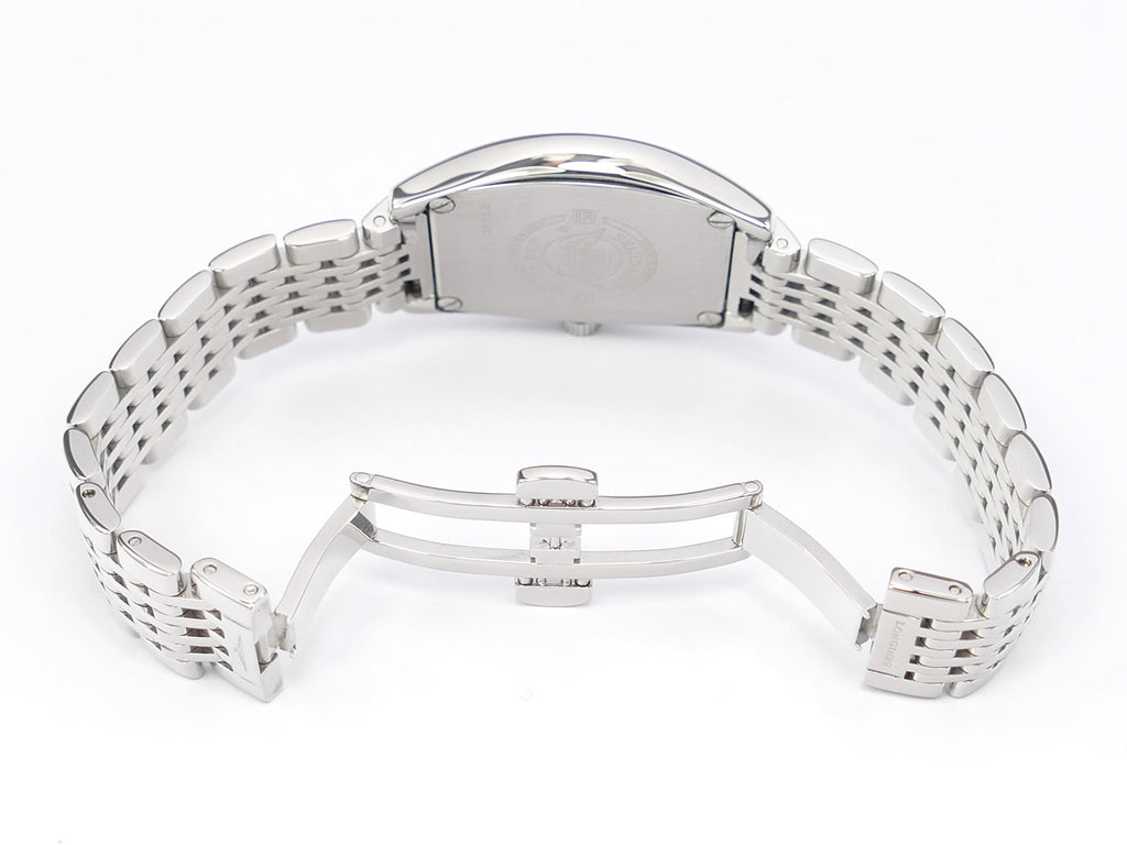 Longines Evidenza L2.155.4.71.6 stainless steel bi folding clasp
